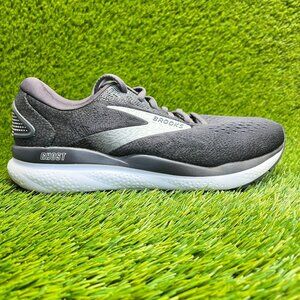 Brooks Ghost 16 Womens Size 9D Black White Gray Running Walking Shoes Sneakers